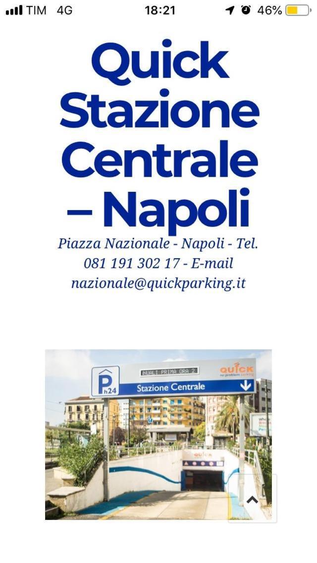 לינה וארוחת בוקר Voglia Di Napoli מראה חיצוני תמונה